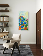 Load image into Gallery viewer, Blue and Orange Bouquet