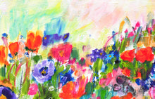 Load image into Gallery viewer, Summer Wild Garden 14"x11"