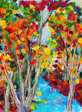 Load image into Gallery viewer, Autumn At The River - 12"x9"