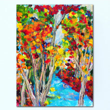 Load image into Gallery viewer, Autumn At The River - 12"x9"