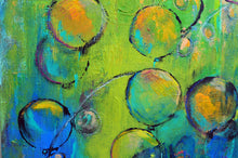 Load image into Gallery viewer, Balloons over city - 20"HX16"W