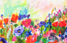 Load image into Gallery viewer, Summer Wild Garden 14"x11"