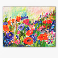 Load image into Gallery viewer, Summer Wild Garden 14"x11"