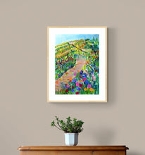 Load image into Gallery viewer, Path to the vineyard - 15x11"