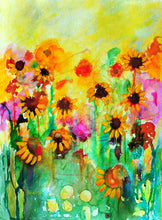 Load image into Gallery viewer, SunFlowers Field - 15x11"