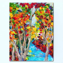 Load image into Gallery viewer, Autumn At The River - 12&quot;x9&quot;
