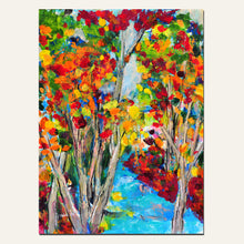 Load image into Gallery viewer, Autumn At The River - 12&quot;x9&quot;
