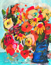 Load image into Gallery viewer, Autumn Flower Bouquet - 14&quot;x11&quot;
