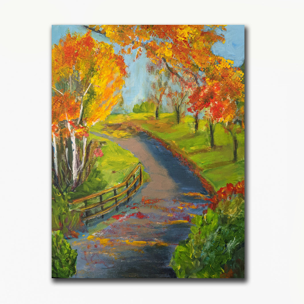 Autumn Walk  - Free Shipping
