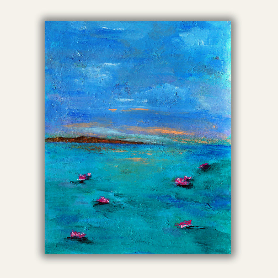 Calm Abstract Water lilise