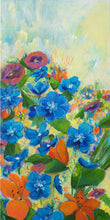 Load image into Gallery viewer, Rhapsody in Blue and Orange Flowers
