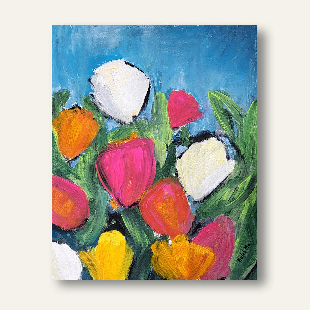 Beauty of White Tulips - 15